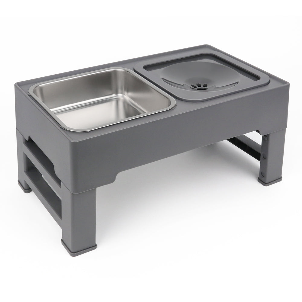 JOYTALE Elevated Dog Bowl Stainless Steel