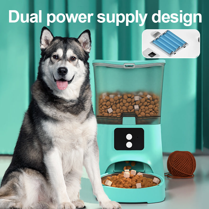 JOYTALE Intelligent pet feeder allows for interactive and fixed-point feeding at any time-3L