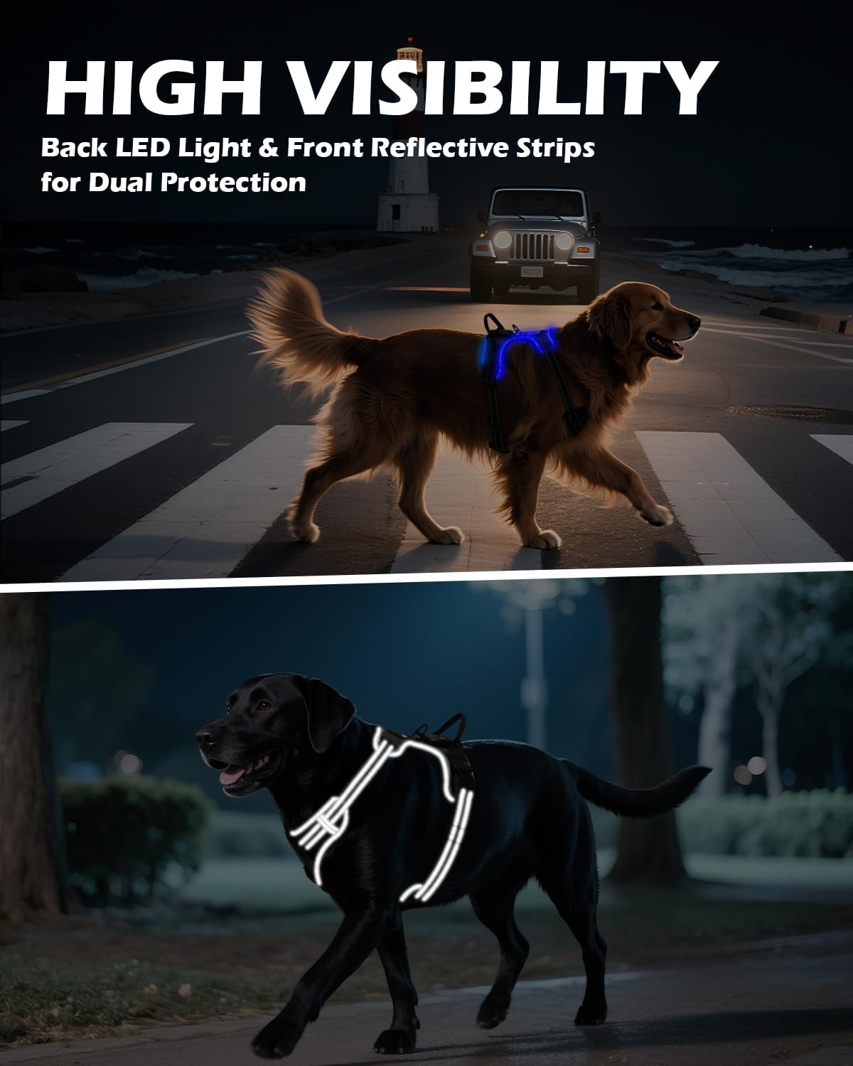 Joytale Light Up Dog Harness