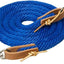 JOYTALE Leather Poly Roper Reins Silvertip Horseman's Braid Trail Rein