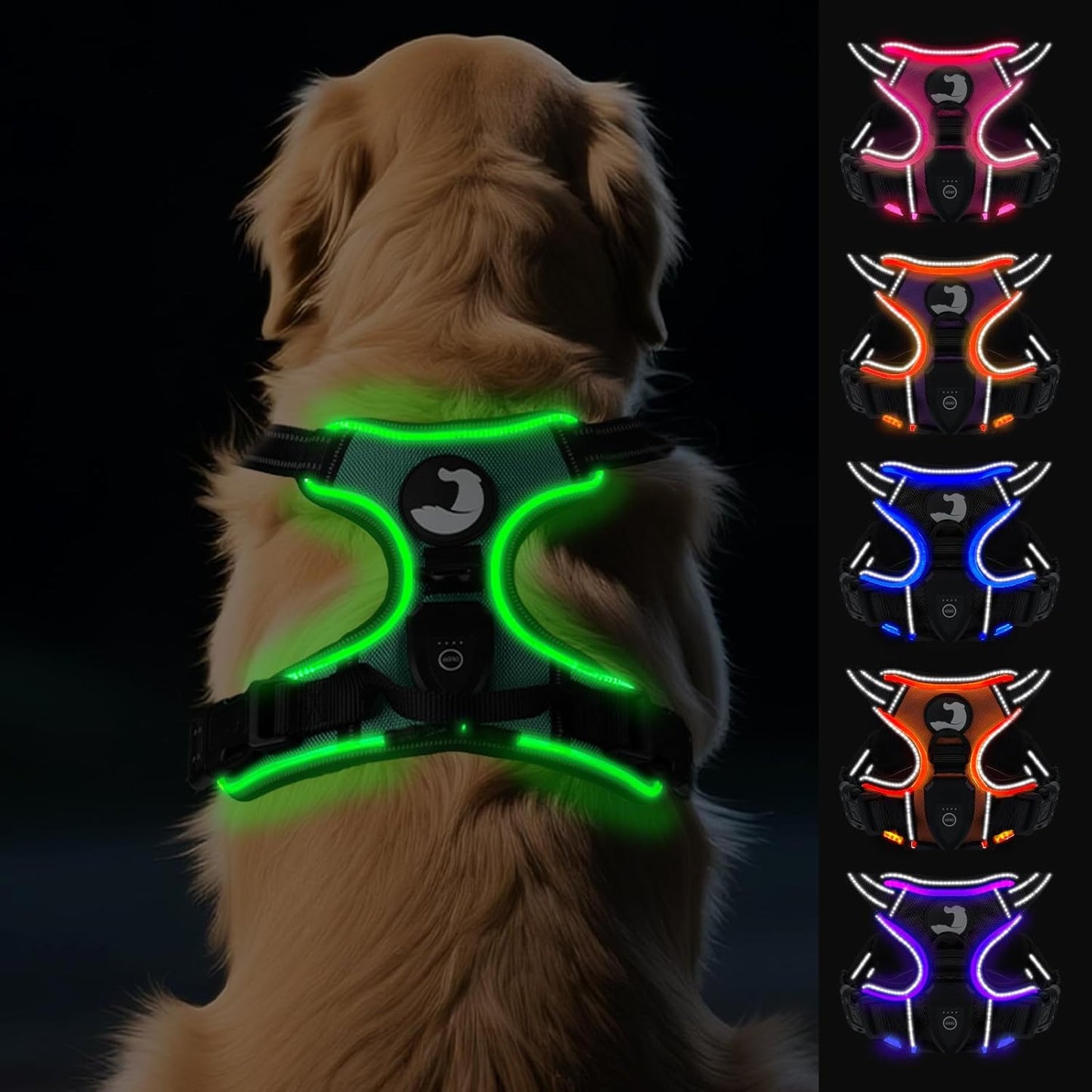 Joytale Light Up Dog Harness