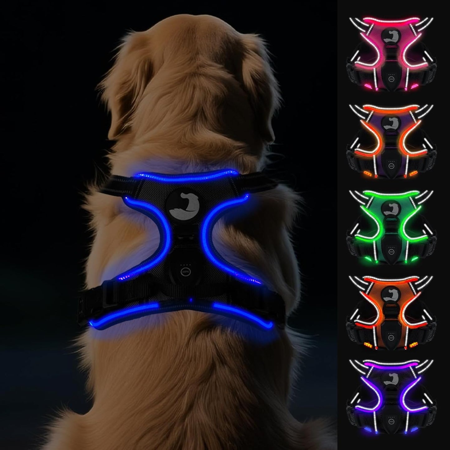 Joytale Light Up Dog Harness