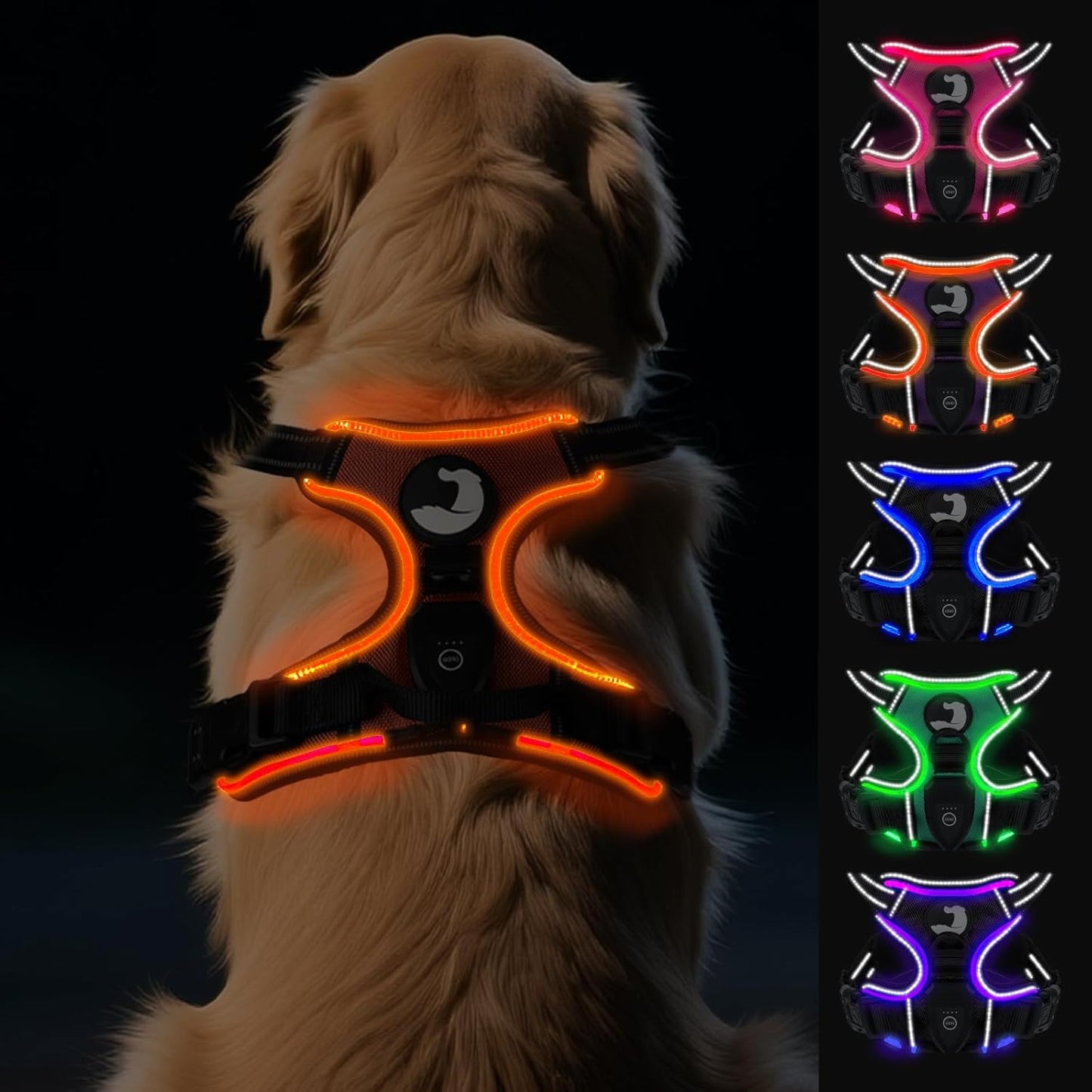 Joytale Light Up Dog Harness