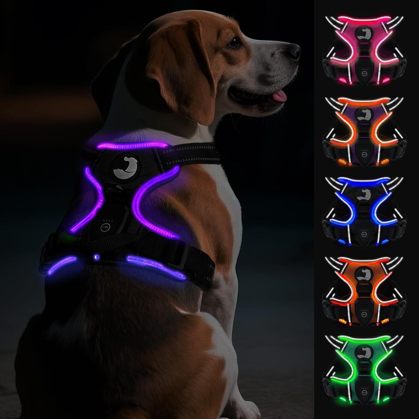 Joytale Light Up Dog Harness