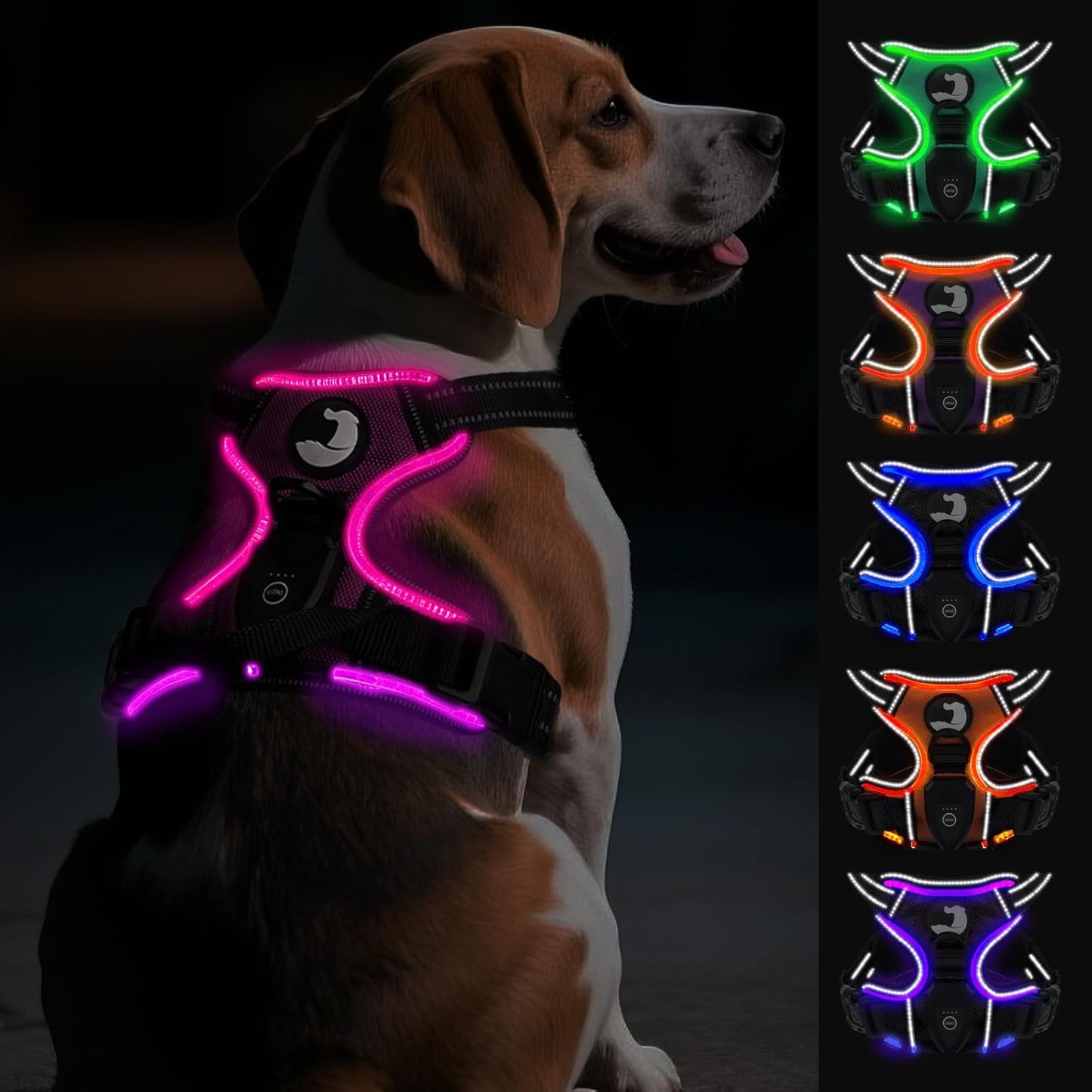 Joytale Light Up Dog Harness