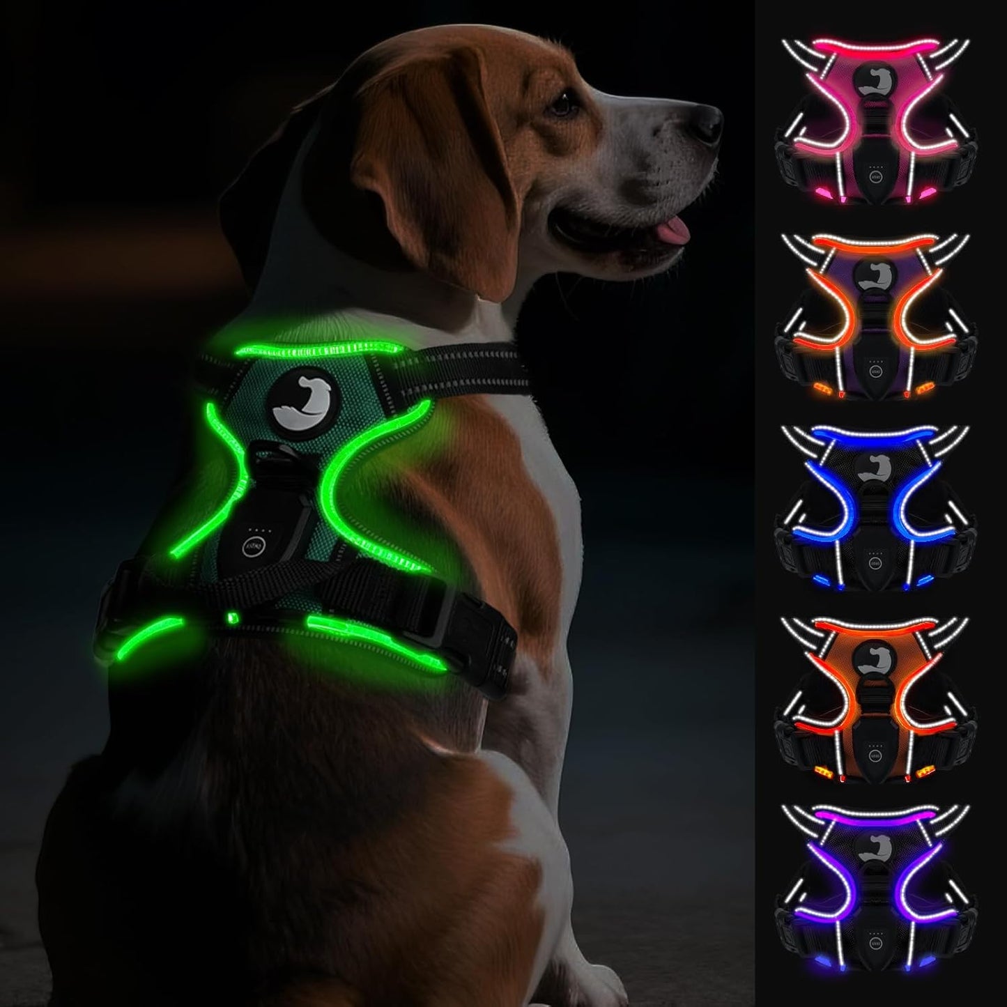 Joytale Light Up Dog Harness