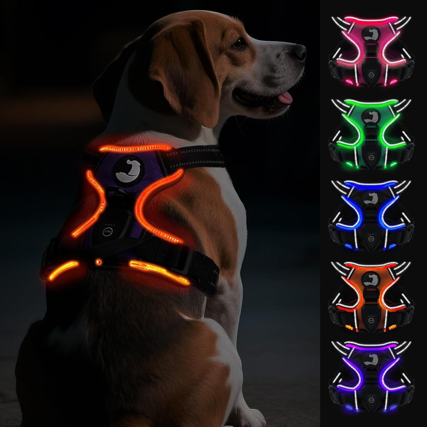 Joytale Light Up Dog Harness