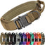 JOYTALE Heavy Duty Military with Handle Adjustable Tactical Dog Collar