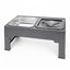 JOYTALE Elevated Dog Bowl Stainless Steel