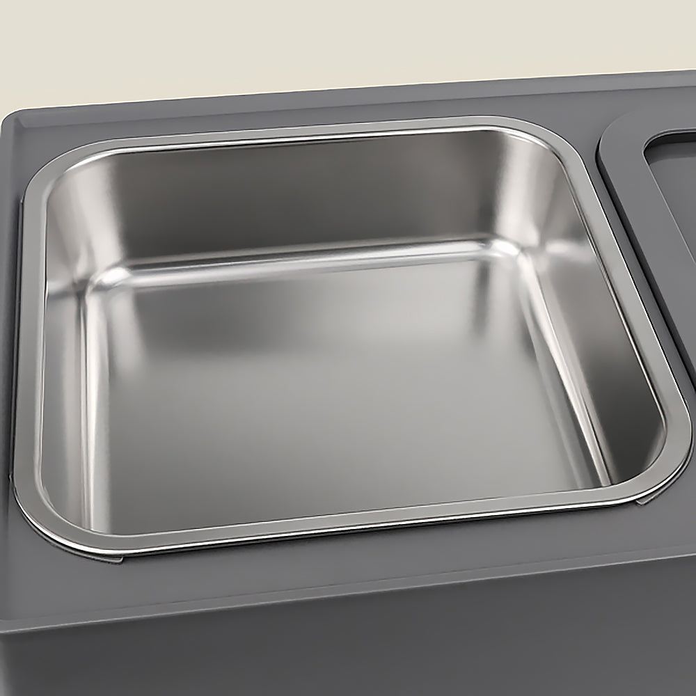 JOYTALE Elevated Dog Bowl Stainless Steel
