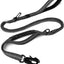 JOYTALE Shock Absorbing Bungee Heavy Duty Tactical Dog Leash with 2 Padded Handle