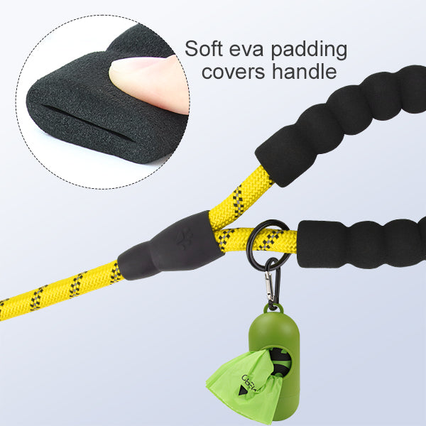 JOYTALE Robuste geflochtene Hundeleine aus Nylon 