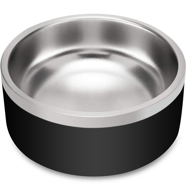JOYTALE Pet Water Bowls，Stainless Steel Non-slip Pet Feeding and Drinking Bowls