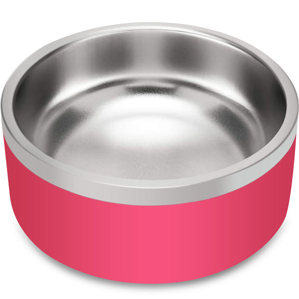JOYTALE Pet Water Bowls，Stainless Steel Non-slip Pet Feeding and Drinking Bowls
